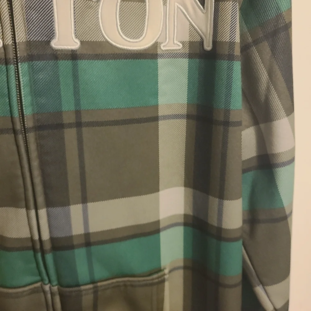 Burton Snowboards | Men's Camo Print Full Zipper Hoodie Sweatshirt (Size Medium) - Picture 12 of 15